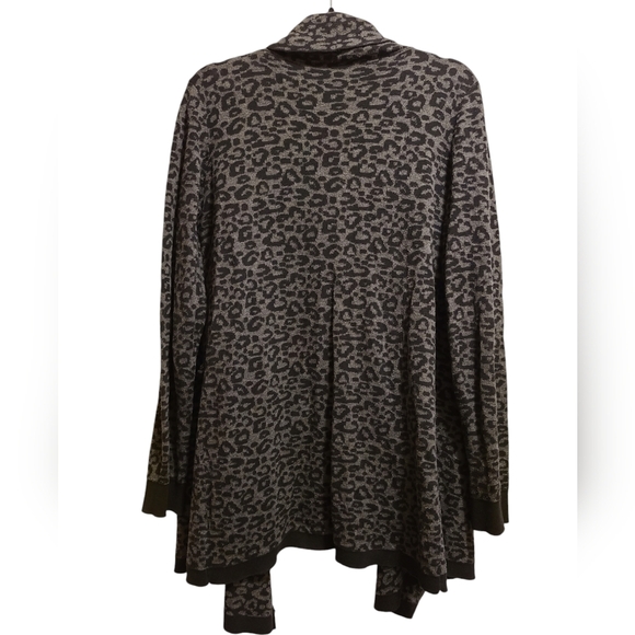 Animal print cardigan L - Picture 2 of 9
